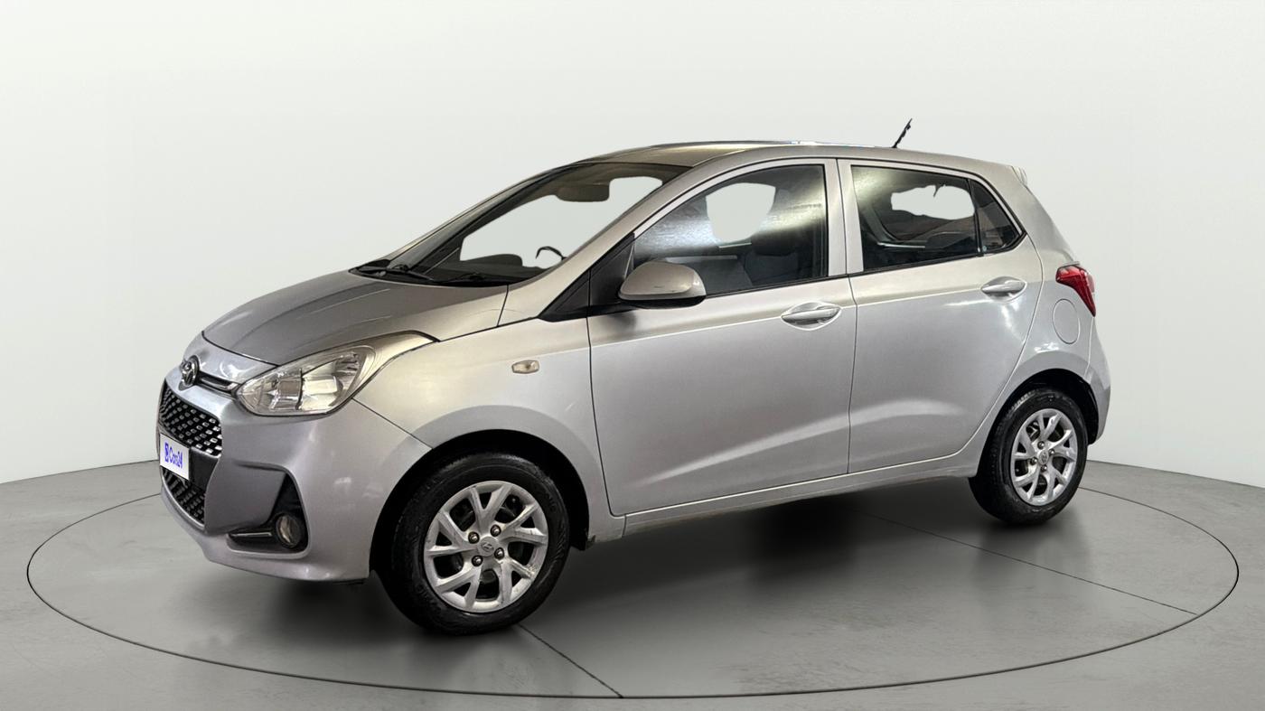 2018 Hyundai Grand i10 SPORTZ 1.2 KAPPA VTVT, Petrol, Manual, 50,689 km, Left Front Diagonal