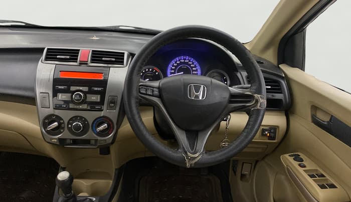 2013 Honda City 1.5L I-VTEC S MT, CNG, Manual, 1,18,684 km, Steering Wheel Close Up
