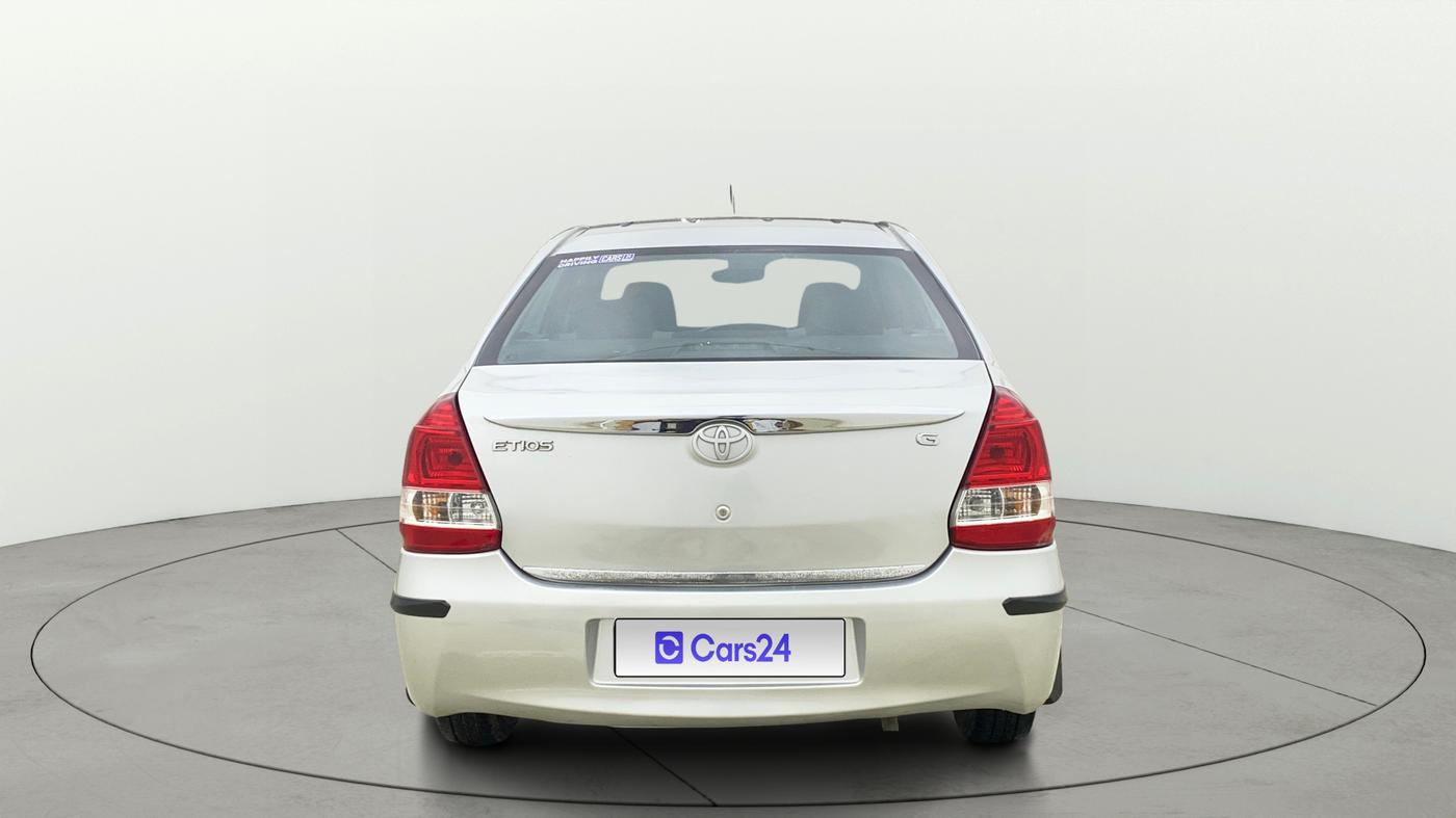 2013 Toyota Etios G, Petrol, Manual, 9,179 km, Back/Rear
