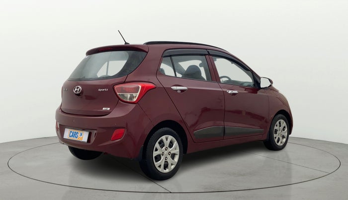 2015 Hyundai Grand i10 SPORTZ 1.2 KAPPA VTVT, Petrol, Manual, 67,639 km, Right Back Diagonal