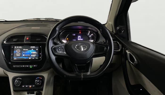 2022 Tata TIGOR XZ PLUS CNG, CNG, Manual, 1,00,828 km, Steering Wheel Close Up