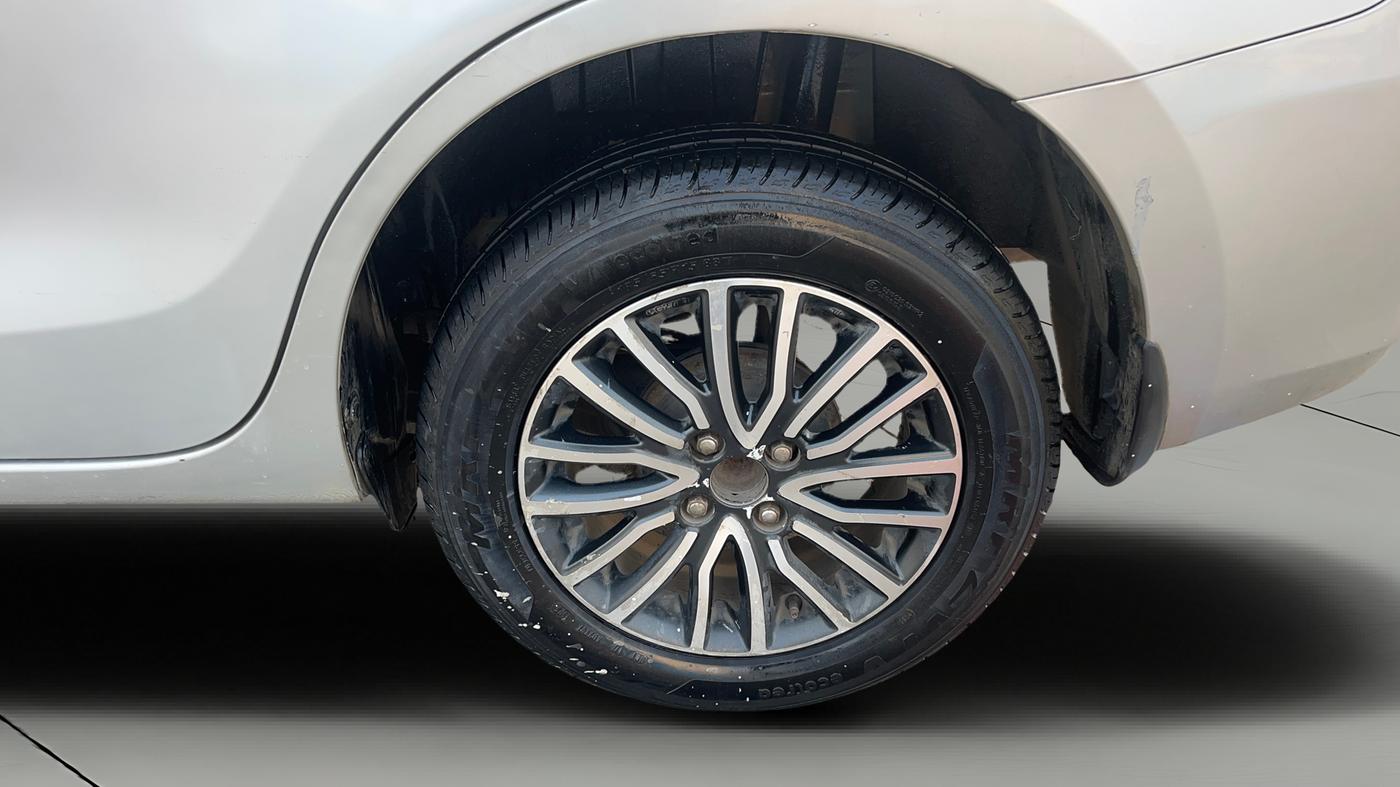 2018 Maruti Dzire ZXI PLUS AMT, Petrol, Automatic, 1,32,185 km, Left Rear Wheel