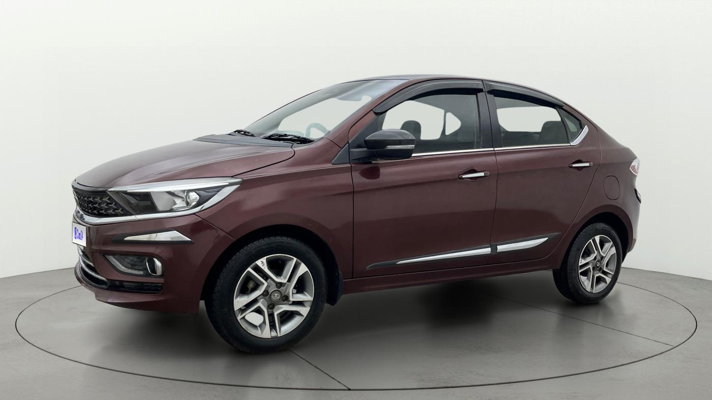 2022 Tata TIGOR XZA PLUS PETROL, Petrol, Automatic, 45,837 km, Left Front Diagonal