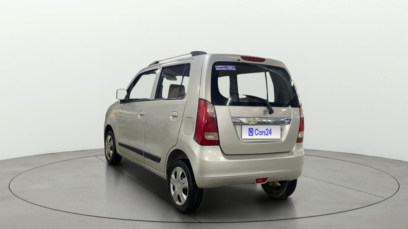 2015 Maruti Wagon R 1.0 VXI, Petrol, Manual, 75,076 km, Left Back Diagonal