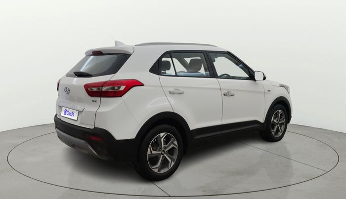 2019 Hyundai Creta SX AT 1.6 PETROL, Petrol, Automatic, 55,417 km, Right Back Diagonal