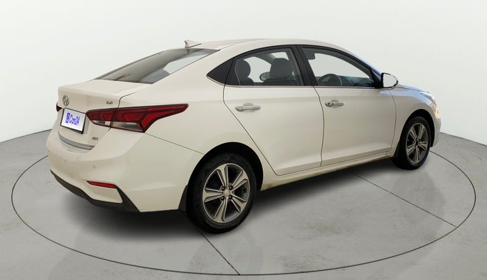 2019 Hyundai Verna 1.6 VTVT SX O, Petrol, Manual, 47,209 km, Right Back Diagonal