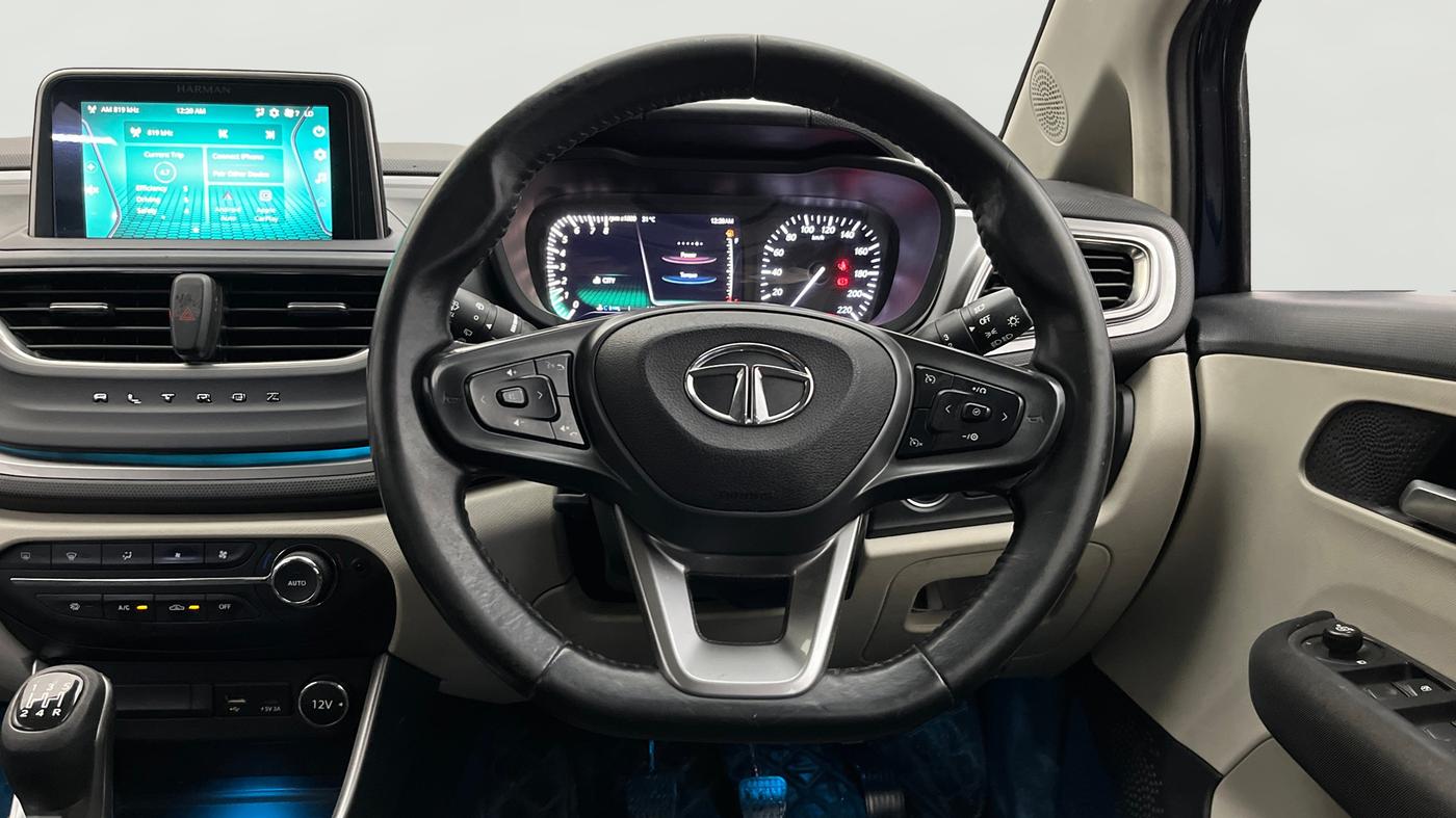 2023 Tata ALTROZ XZ Plus Sunroof i-Turbo , Petrol, Manual, 53,719 km, Steering Wheel Close Up