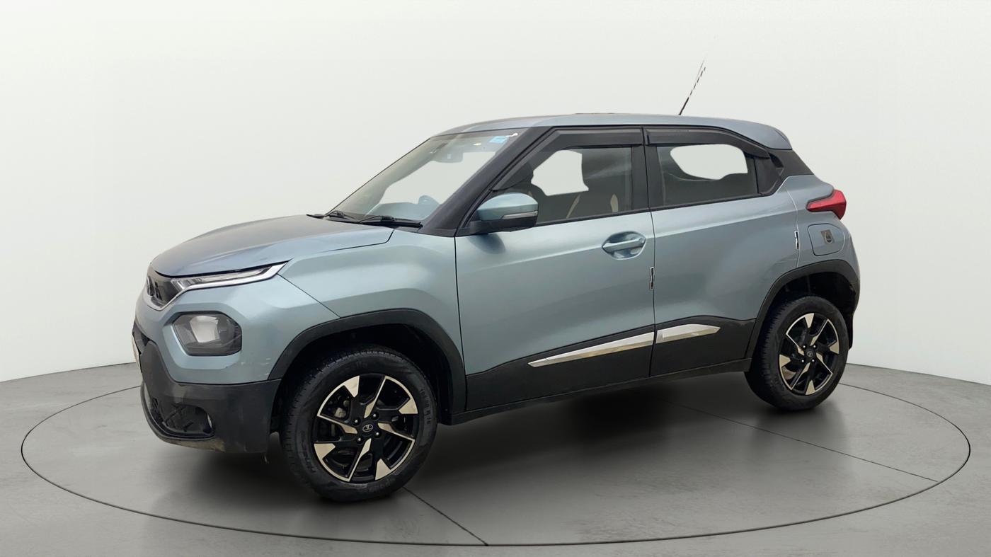 2024 Tata PUNCH ACCOMPLISHED DAZZLE PACK AMT, Petrol, Automatic, 17,827 km, Left Front Diagonal