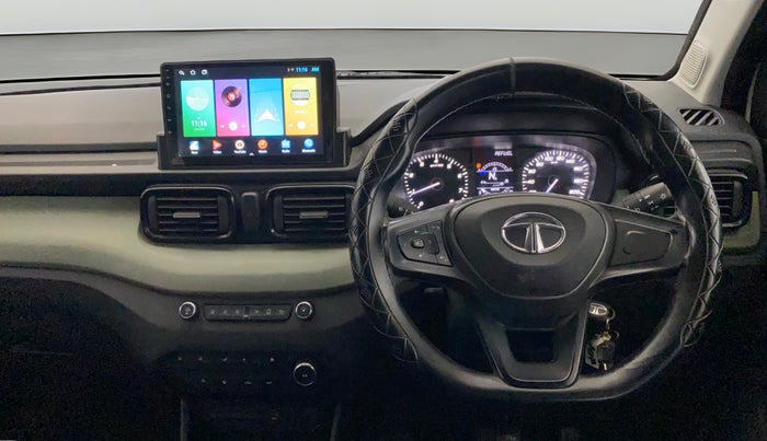 2022 Tata PUNCH ADVENTURE AMT, Petrol, Automatic, 30,374 km, Steering Wheel Close Up