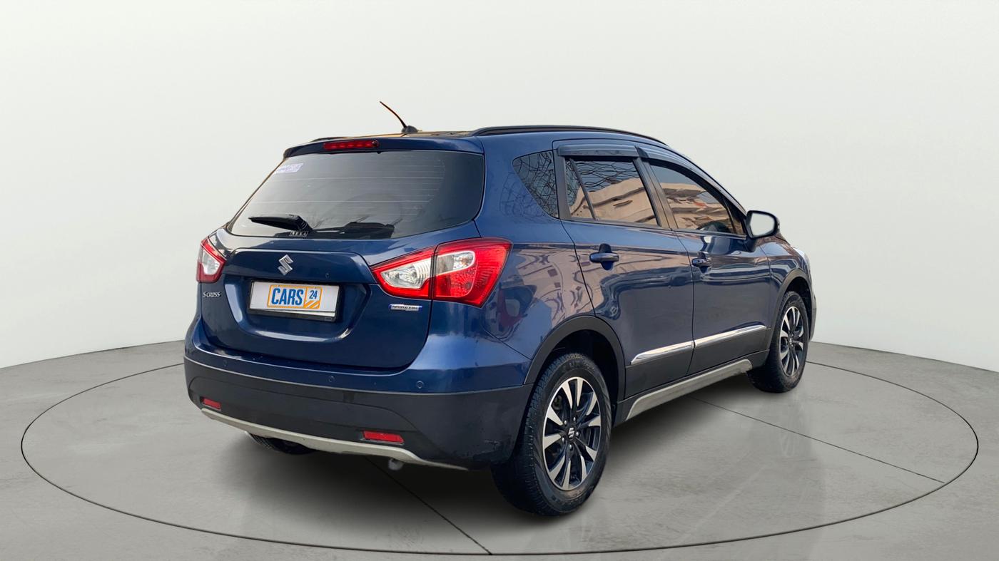 2021 Maruti S Cross ZETA 1.5, Petrol, Manual, 28,416 km, Right Back Diagonal