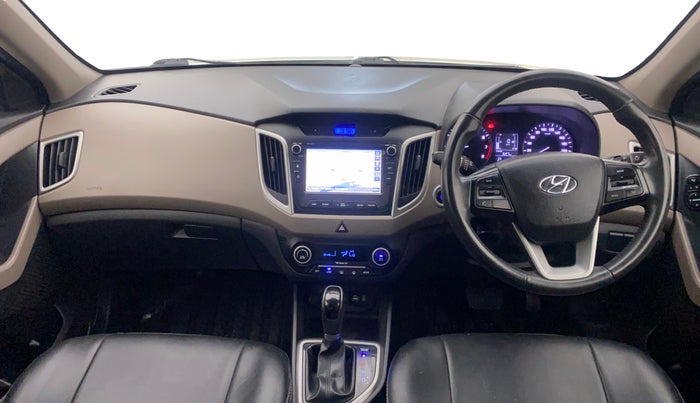 2017 Hyundai Creta SX PLUS AT 1.6 PETROL, Petrol, Automatic, 1,08,638 km, Dashboard