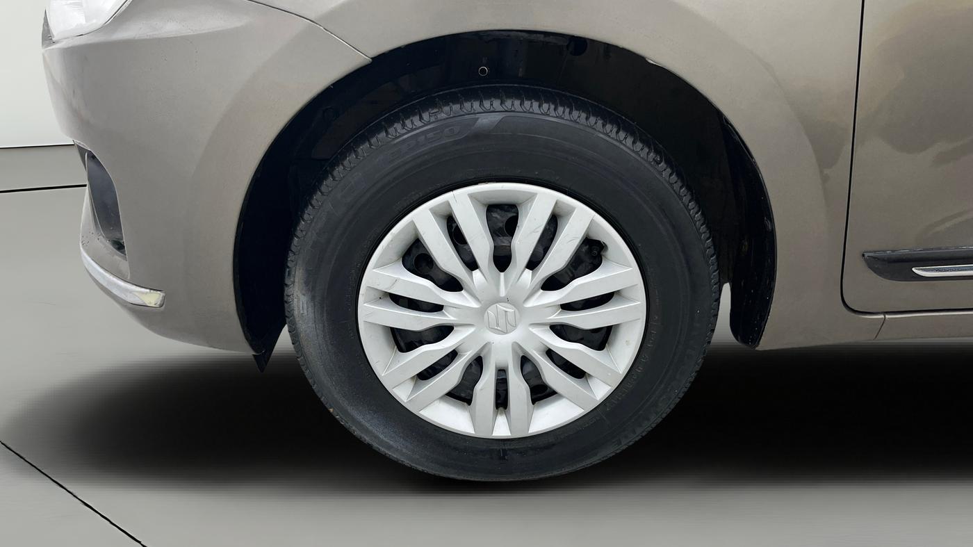 2017 Maruti Dzire VXI, Petrol, Manual, 44,922 km, Left Front Wheel