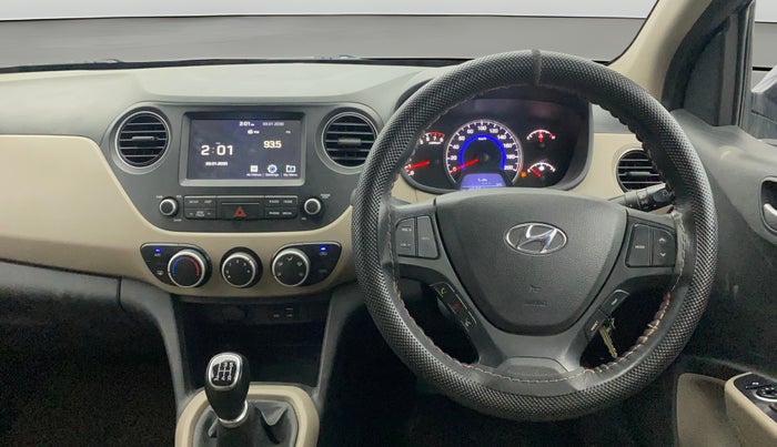 2019 Hyundai Grand i10 SPORTZ 1.2 KAPPA VTVT, Petrol, Manual, 46,953 km, Steering Wheel Close Up