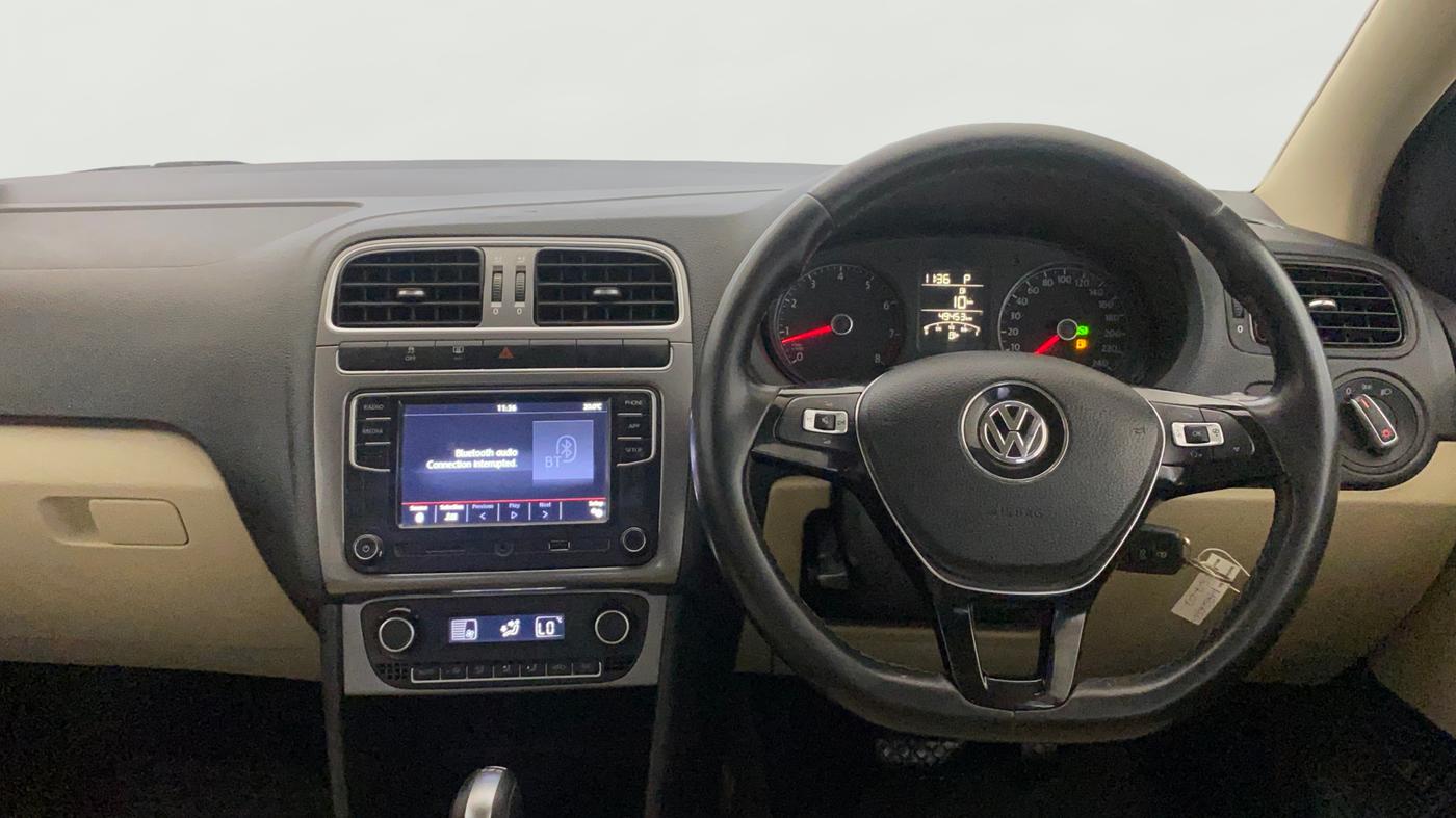 2019 Volkswagen Vento HIGHLINE PLUS 1.2 AT, Petrol, Automatic, 49,462 km, Steering Wheel Close Up