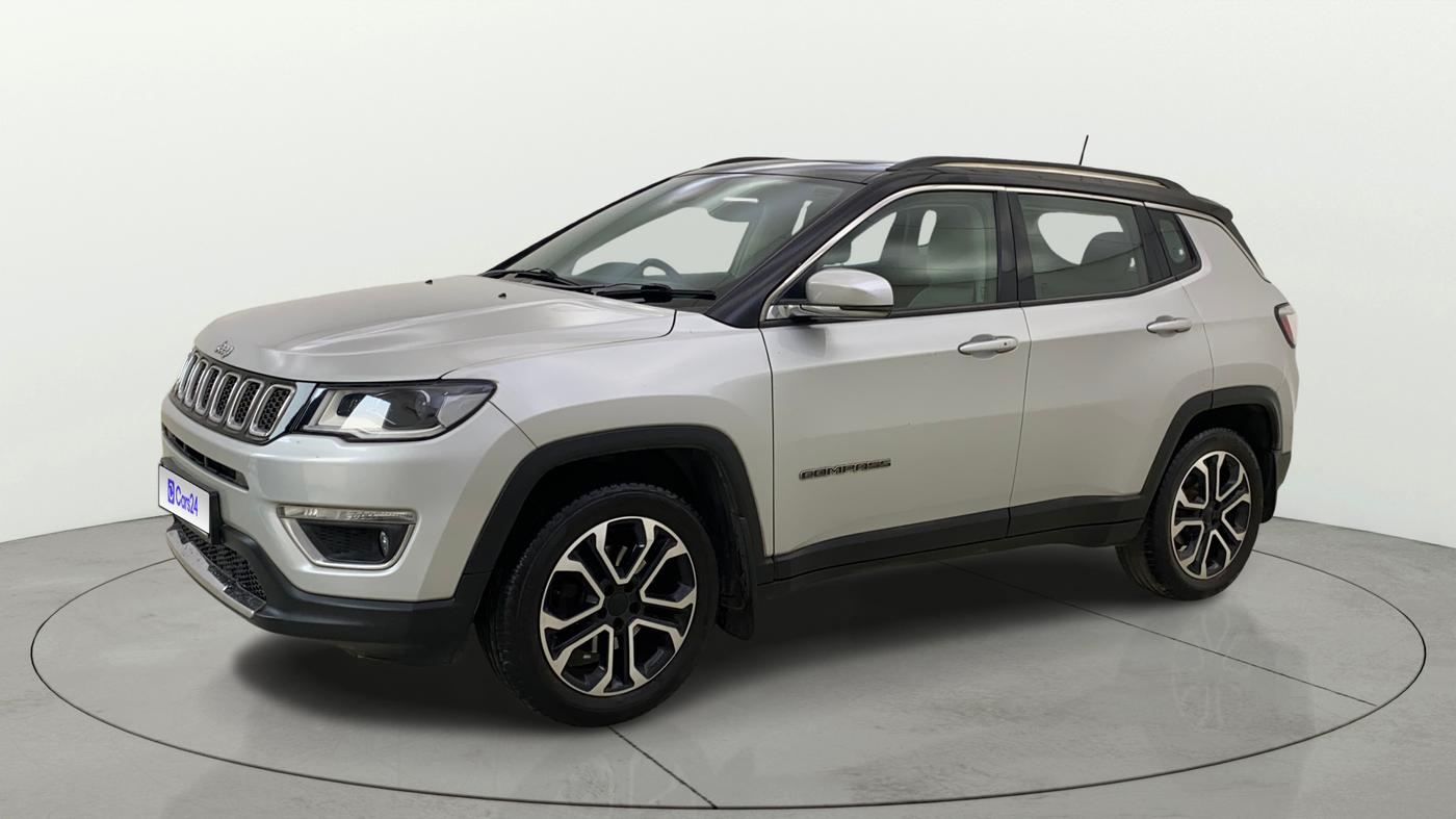 2020 Jeep Compass LIMITED PLUS PETROL AT, Petrol, Automatic, 29,556 km, Left Front Diagonal