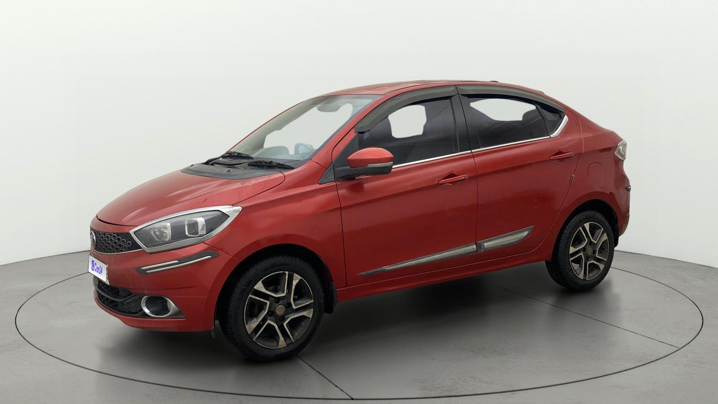 2019 Tata TIGOR XZ PLUS PETROL, Petrol, Manual, 1,26,891 km, Left Front Diagonal