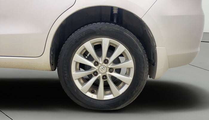 2012 Maruti Ertiga ZXI, Petrol, Manual, 59,356 km, Left Rear Wheel