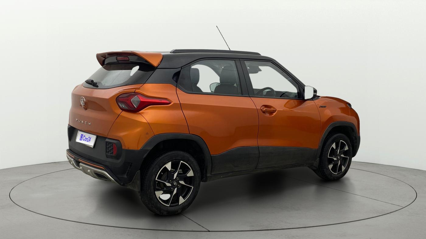 2021 Tata PUNCH CREATIVE  MT, Petrol, Manual, 83,570 km, Right Back Diagonal