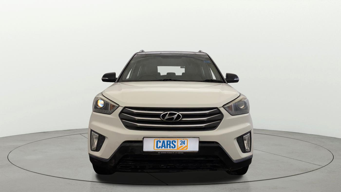 2016 Hyundai Creta SX PLUS AT 1.6 PETROL, Petrol, Automatic, 74,097 km, Front