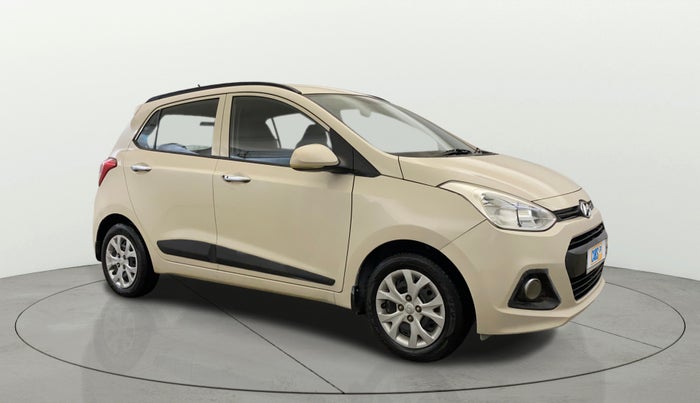 2014 Hyundai Grand i10 SPORTZ 1.2 KAPPA VTVT, Petrol, Manual, 17,274 km, Right Front Diagonal