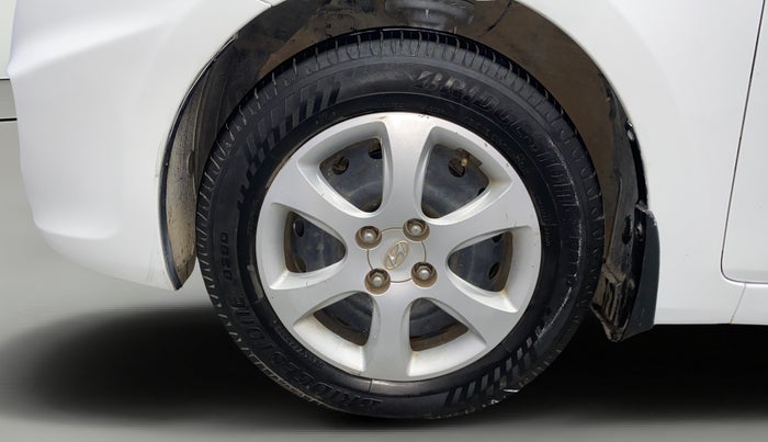 2013 Hyundai Verna FLUIDIC 1.6 VTVT EX, Petrol, Manual, 94,627 km, Left Front Wheel