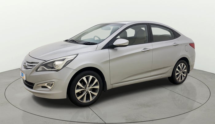 2017 Hyundai Verna 1.6 VTVT SX, Petrol, Manual, 35,102 km, Left Front Diagonal