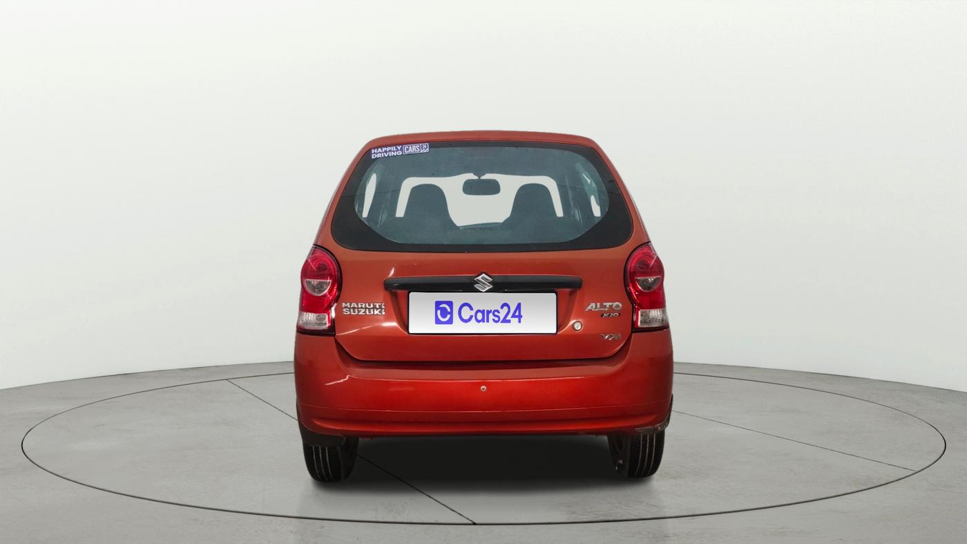 2013 Maruti Alto K10 VXI, Petrol, Manual, 63,725 km, Back/Rear