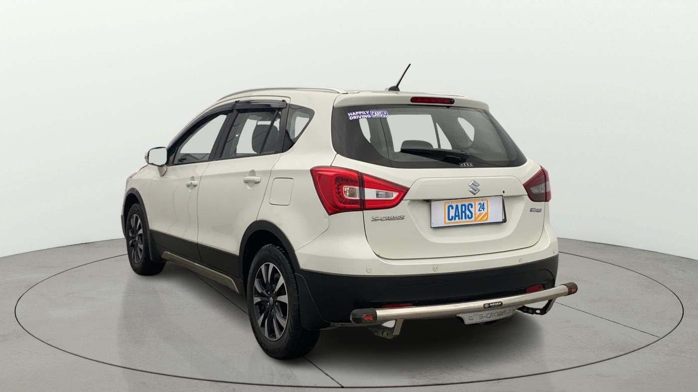 2021 Maruti S Cross ALPHA AT1.5, Petrol, Automatic, 51,013 km, Left Back Diagonal