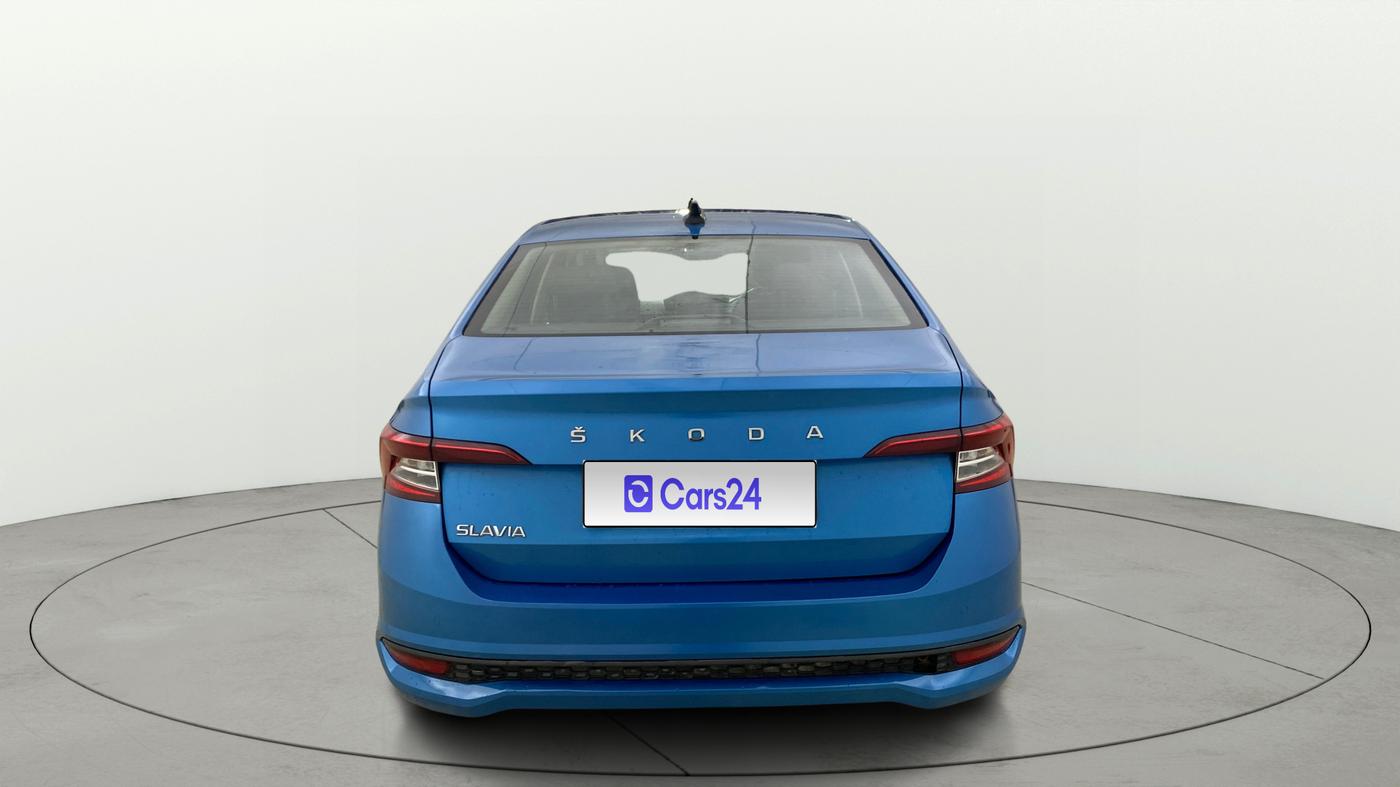 2022 Skoda SLAVIA AMBITION 1.0L TSI AT, Petrol, Automatic, 23,133 km, Back/Rear