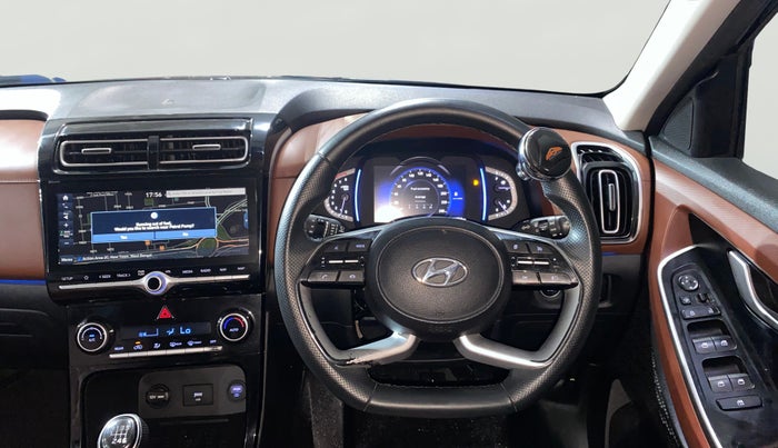 2021 Hyundai ALCAZAR PRESTIGE 2.0 MT 6STR, Petrol, Manual, 41,852 km, Steering Wheel Close Up