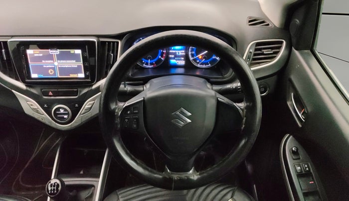 2018 Maruti Baleno ALPHA PETROL 1.2, CNG, Manual, 90,139 km, Steering Wheel Close Up