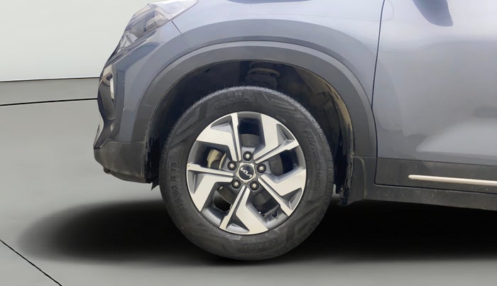 2021 KIA SONET HTX 1.5, Diesel, Manual, 34,880 km, Left Front Wheel