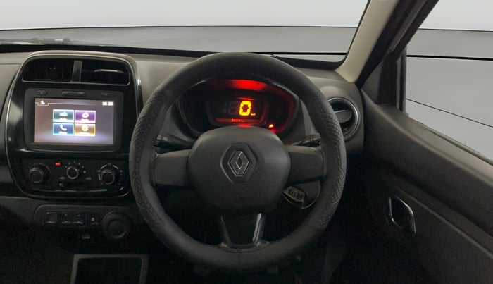 2019 Renault Kwid RXT 1.0 (O), Petrol, Manual, 36,476 km, Steering Wheel Close Up