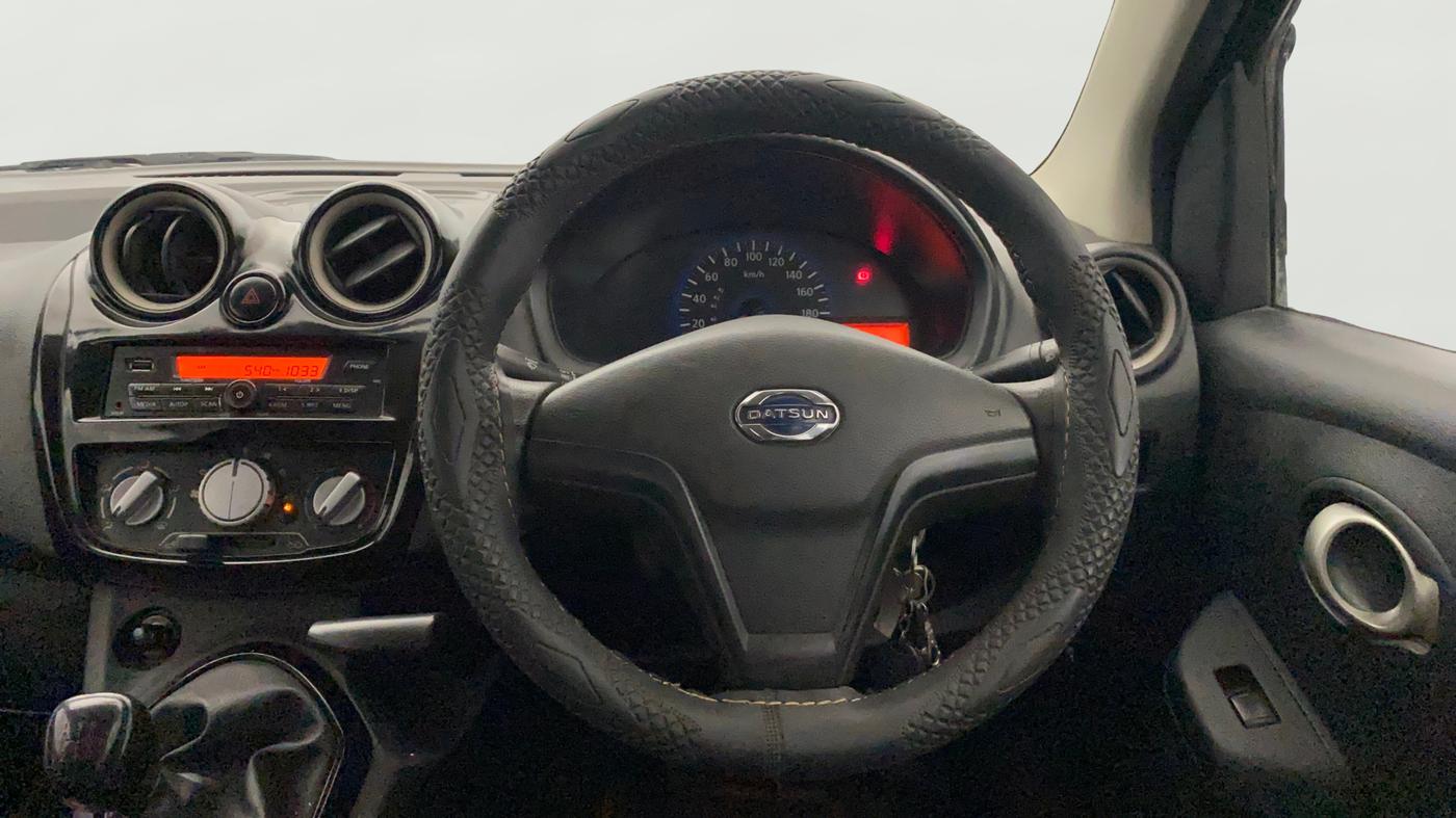 2018 Datsun Go REMIX EDITION, Petrol, Manual, 1,16,791 km, Steering Wheel Close Up