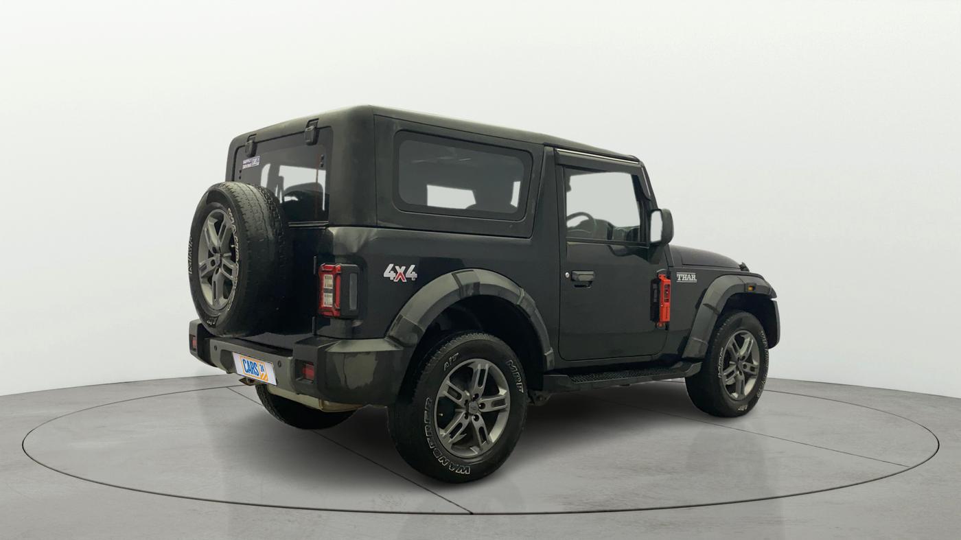 2021 Mahindra Thar LX HT PETROL 4WD MT, Petrol, Manual, 60,573 km, Right Back Diagonal