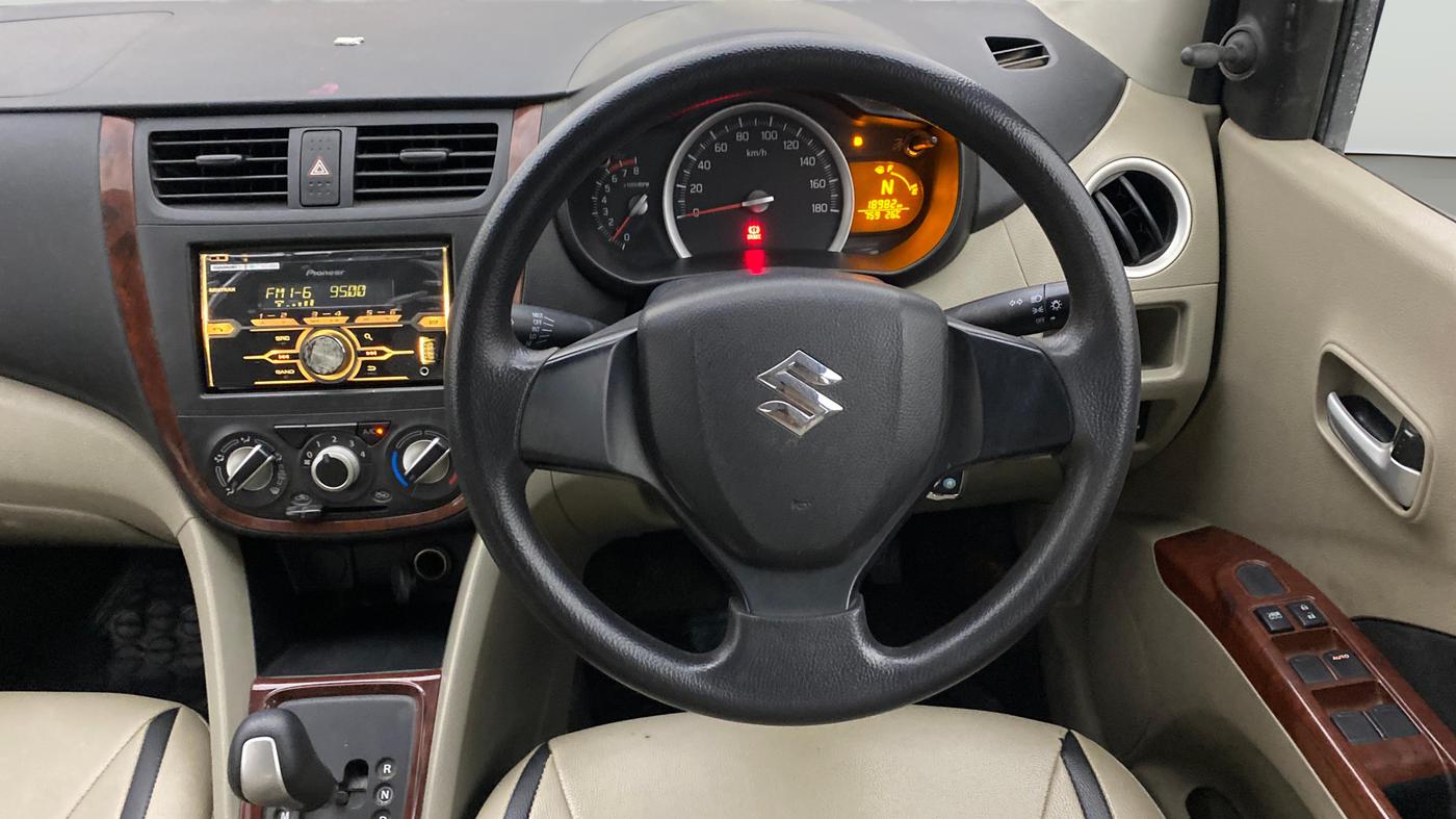 2017 Maruti Celerio VXI AMT, Petrol, Automatic, 18,916 km, Steering Wheel Close Up