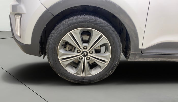 2018 Hyundai Creta SX PLUS AT 1.6 PETROL, Petrol, Automatic, 85,718 km, Left Front Wheel