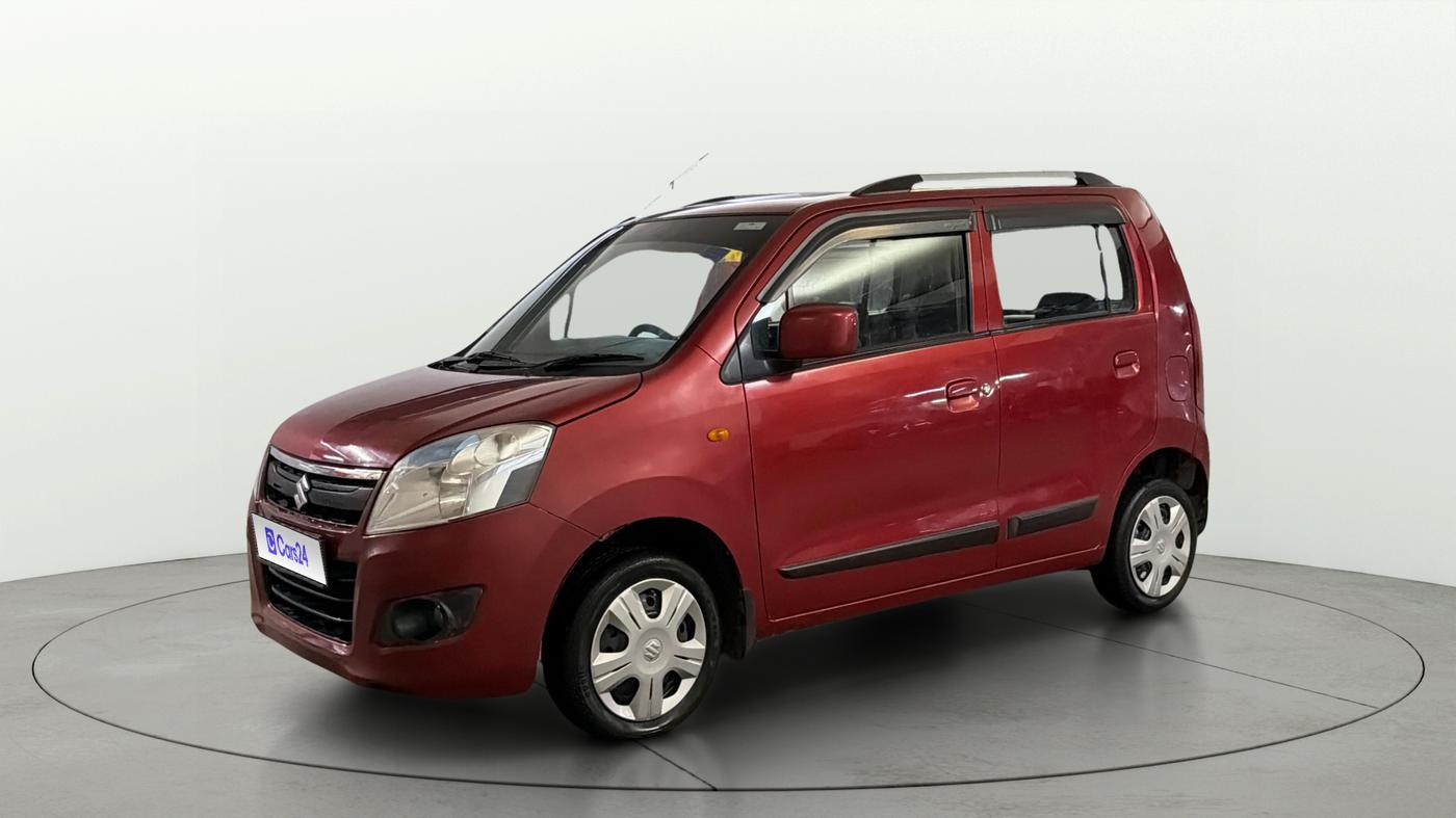 2017 Maruti Wagon R 1.0 VXI (O) AMT, Petrol, Automatic, 36,196 km, Left Front Diagonal