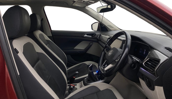 2022 Volkswagen TAIGUN TOPLINE 1.0 TSI MT, Petrol, Manual, 1,27,393 km, Right Side Front Door Cabin