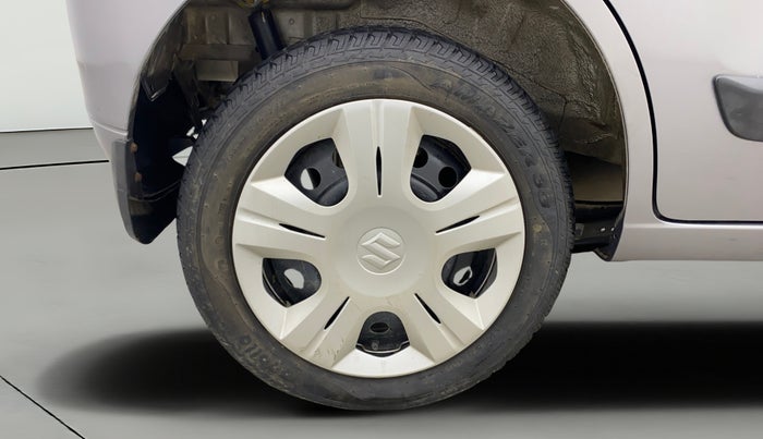 2013 Maruti Wagon R 1.0 VXI, Petrol, Manual, 13,884 km, Right Rear Wheel