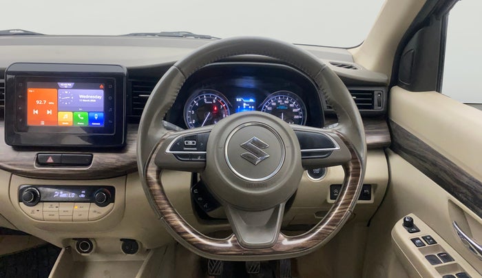 2020 Maruti Ertiga ZXI+ SHVS, Petrol, Manual, 97,442 km, Steering Wheel Close Up