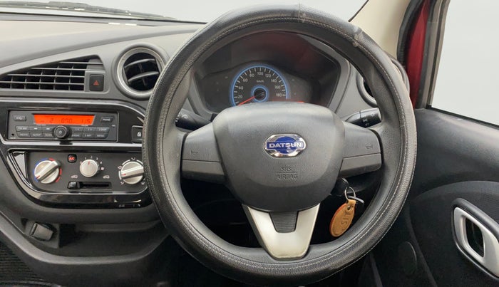 2019 Datsun Redi Go S 1.0 AMT, Petrol, Automatic, 33,452 km, Steering Wheel Close Up