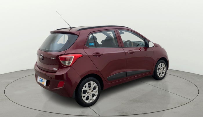 2015 Hyundai Grand i10 SPORTZ 1.2 KAPPA VTVT, Petrol, Manual, 56,866 km, Right Back Diagonal