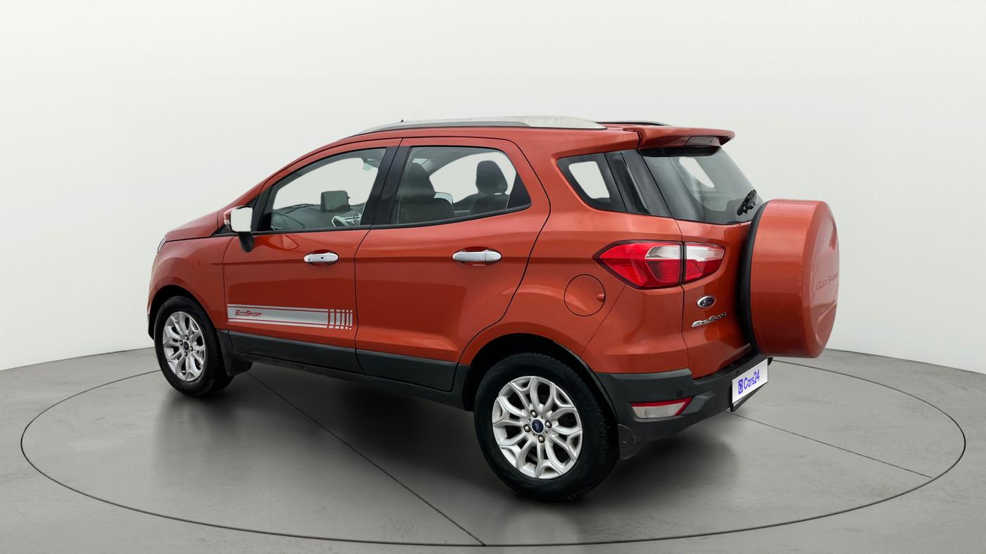 2015 Ford Ecosport TITANIUM 1.5L PETROL AT, Petrol, Automatic, 47,801 km, Left Back Diagonal