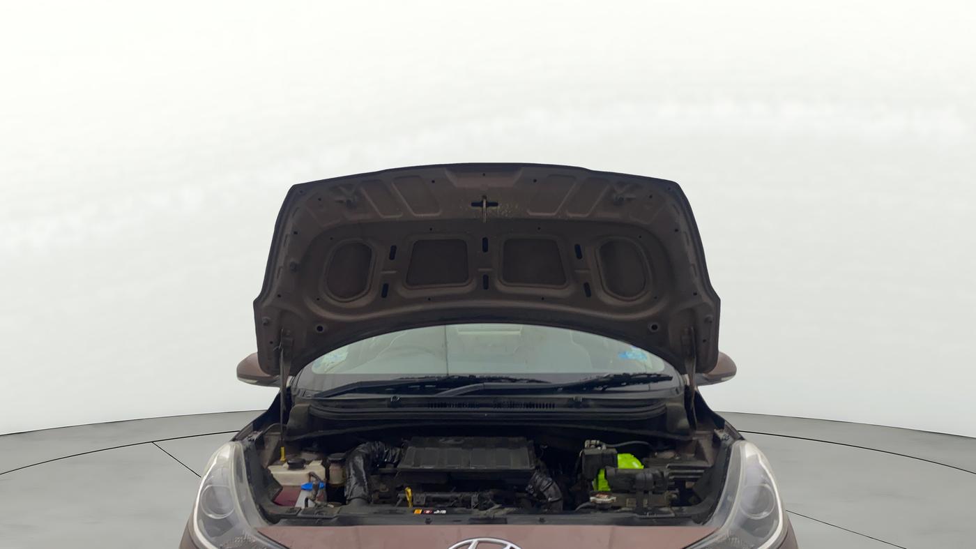 2021 Hyundai AURA SX PLUS 1.2 AMT, Petrol, Automatic, 93,864 km, Open Bonet