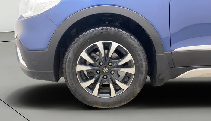 2021 Maruti S Cross ZETA 1.5, Petrol, Manual, 1,10,890 km, Left Front Wheel