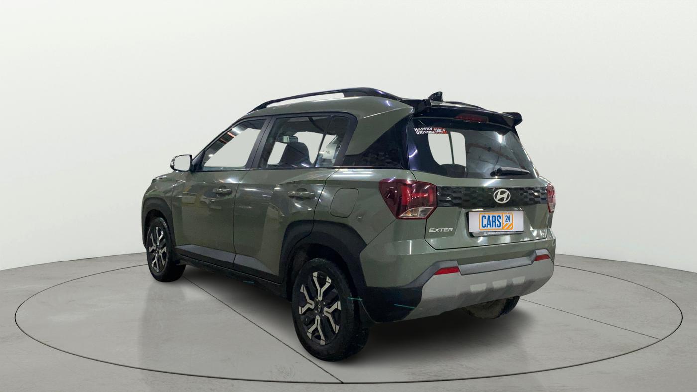 2023 Hyundai EXTER SX(O) CONNECT 1.2 AMT, Petrol, Automatic, 19,232 km, Left Back Diagonal
