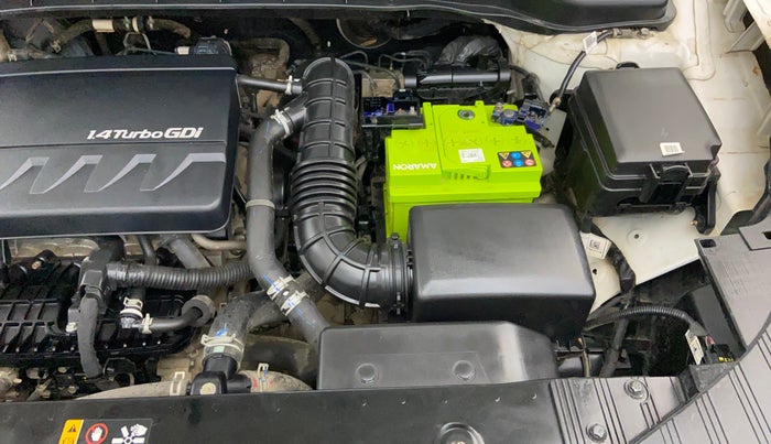 2022 KIA CARENS PRESTIGE PLUS 1.4 PETROL 7 STR, Petrol, Manual, 43,517 km, Engine View - Left