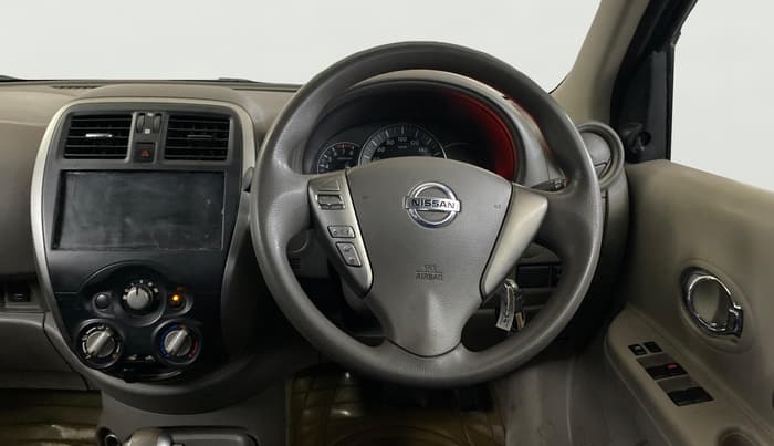 2015 Nissan Micra XL CVT, Petrol, Automatic, 1,07,726 km, Steering Wheel Close Up