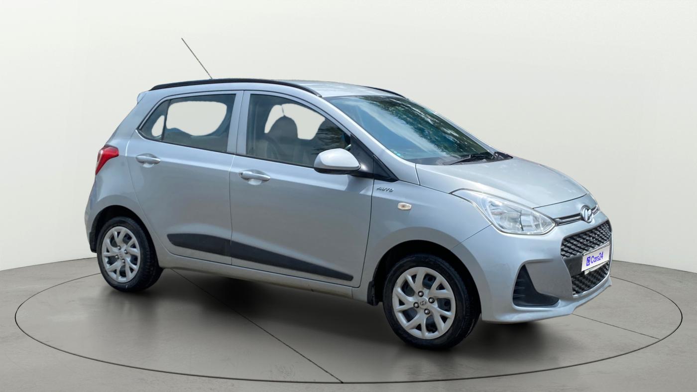 2018 Hyundai Grand i10 MAGNA AT 1.2 KAPPA VTVT, Petrol, Automatic, 25,209 km, Right Front Diagonal